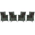 4 Poltronas Igapó Alumínio Micro Pintura Fendi Corda Náutica Estofado 9 4 Poltronas Igapó Alumínio Micro Pintura Fendi Corda Náutica Estofado 9