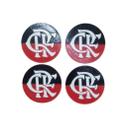 4 Porta Copo Redondo Flamengo Personalizado Estilo Presente