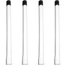 4 Prolongador Extensão Rígida Plástico 115mm Bico De Roda