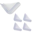4 Protetores de Canto Silicone Transparente Quina Móveis Bebê Segurança