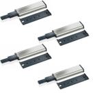 4 Pulsador Tip-on Fecho Toque Magnético Metálico Porta Gaveta Móveis 4 Pulsador Tip-on Fecho Toque Magnético Metálico Porta Gaveta Móveis