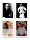 4 Quadros Jiujitsu Mestre Jigoro Mitsuyo Carlos Helio Gracie - Branca
