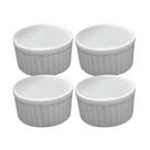 4 Ramekin Buffet 200ml Ramequim Grande Petit Gateau Self Service Forma Creme Brulee