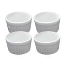 4 Ramekin Médio De Porcelana 140 Ml Porta Pates E Petiscos 4 Ramekin Médio De Porcelana 140 Ml Porta Pates E Petiscos