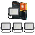4 Refletor Compact Ledvance Bivolt 3000k Ip65 2550lm 30w