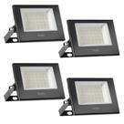 4 Refletor Led 50w Watts Ip66 Blindado Áreas Externas Bivolt