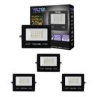 4 refletor led volter eco IP65 10w 6500k preto 900lm luz branco frio 4 refletor led volter eco IP65 10w 6500k preto 900lm luz branco frio