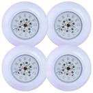 4 Refletores Led 18w RGB ABS para Iluminação Piscina 4 Refletores Led 18w RGB ABS para Iluminação Piscina
