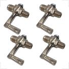 4 Registros Fogão Forno Semi Industrial Apis Tipo L GLP E GN