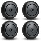 4 Roda 412 PVC Rolamento Esfera Carrinho Supermercado 80kg 4 Roda 412 PVC Rolamento Esfera Carrinho Supermercado 80kg