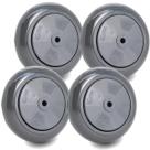 4 Roda 512 Carrinho Supermercado Rodinha 5 Pol Rodízio MegaLeo 4 Roda 512 Carrinho Supermercado Rodinha 5 Pol Rodízio MegaLeo
