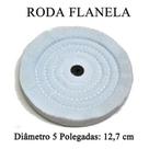 4 Rodas De Polimento Flanela 5 Polegadas Ourives Motor Polir
