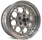 4 rodas kr c17 modelo weld magnum micro / aro 15x7 / (5x114) et25