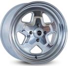 4 rodas kr c9 modelo pro star polida / aro 15 / 2 talas / (4x100)