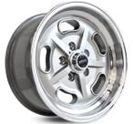 4 RODAS KR E63 MODELO SALT FLAT / ARO 15X7 / (5X114) ET 0 cor:Prata Diamantada
