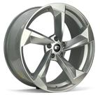 4 RODAS KR F5 RS3 / ARO 18X6 (4X100) ET38 cor:Prata