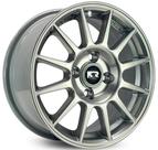 4 RODAS KR K76 TURISMO / ARO 15X6 (4X108) ET36 cor:Prata