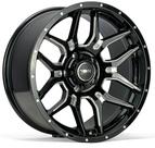 4 RODAS KR M35 OFF-ROAD / ARO 18X8,5 (5X139) ET0 cor:Preta Diamantada