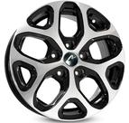 4 rodas kr s12 modelo captur intense / aro 16x6 / (5x114) et43