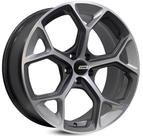 4 RODAS RAW MODELO AUDI RS5, A4, Q5 / ARO 20X9 / (5X112) ET38 cor:Grafite Prata Fosca Diamantada