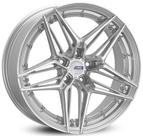 4 RODAS RAW SPE-07 MODELO XF007 ARO 18X8 (5X112) ET35 cor:Prata Diamantada 4 RODAS RAW SPE-07 MODELO XF007 ARO 18X8 (5X112) ET35 cor:Prata Diamantada