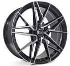 4 RODAS ZEUS GL105 / ARO 18X8 (5X112) ET38 cor:Preta Diamantada