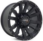 4 rodas zeus zwat2 off-road / aro 18x9 / (8x165) et 0