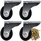 4 Rodízios Fixo Sofá Retratil Anti Risco 27mm 4 Rodízios Fixo Sofá Retratil Anti Risco 27mm