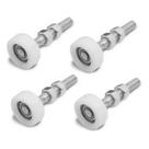 4 Roldanas P Guia Superior Portão Deslizante 48mm Aço/nylon 4 Roldanas P Guia Superior Portão Deslizante 48mm Aço/nylon