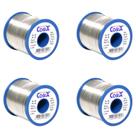 4 Rolos Estanho Para Solda Eletrônica 1mm 60x40 Cobixc