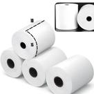4 Rolos Etiquetas Térmicas 10x15cm 100x150mm Branco Adesivo