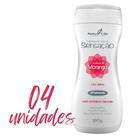 4 Sabonetes Íntimo Líquido Sensação Morango