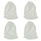 4 Saco Para Roupa Suja Viajem Mala Tnt Sacola Fechada Cordão