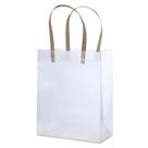 4 Sacolas para Presente Fosca Transparente com Alça 27X25X10