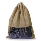 4 Sacos Para Bolsa / Porta Bolsa Bege 60x45cm C/ Visor