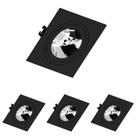 4 Spot Embutir Preto AR70 Base GU10 Bivolt Save Energy