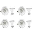 4 Spot Embutir Recuo Par20 + 1 Lâmpada PAR20 LED 6W 2700K 4 Spot Embutir Recuo Par20 + 1 Lâmpada PAR20 LED 6W 2700K