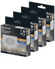 4 Spot Led 7w Biv Quadrado 6500k 127/220v