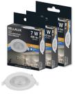 4 SPOT LED REDONDO 7W BIV 3000K BellaLUX