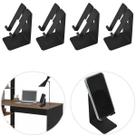 4 Suportes Base Tripé Para Telefone De Mesa Portatil De Aço Multiuso