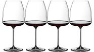4 Taças Riedel Winewings Vinho Pinot Noir Nebbiolo 950ml
