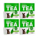 4 Tea Pipeta Antiparasitário Para Cães De 0,6 Até 5 Kg 0,7ml