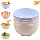 4 Tigelas Bowl de Bambu Ecológico Sobremesa Sorvetes 350ml