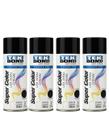 4 Tinta Aerossol Preto Fosco Tekbond