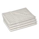 4 Toalha Piso Banheiro Antiderrapante 520g/m2 50x70 Maj Per