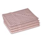 4 Toalha Piso Banheiro Antiderrapante 520g/m2 50x70 Maj Ro
