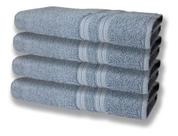 4 Toalhas Super Felpudas Grande e Grossa Algodão 80x150 Azul 4 Toalhas Super Felpudas Grande e Grossa Algodão 80x150 Azul