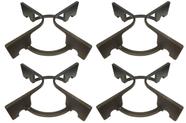 4 Trempe Grade Grelha Pequenas Fogão Atlas Agile Glass Utop