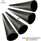4 Tudo Prolongador 43cm cada para Aspirador de pó Cadence Galaxy 1200