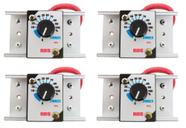 4 Uni Dimmer 40a 6000w controlador voltagem para motor exaustor dimer